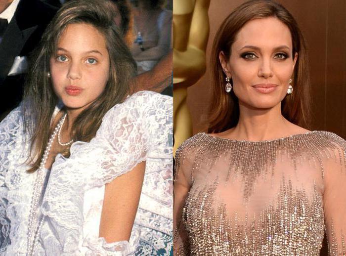 Angelina Jolie gyermekkorban és serdülőkorban