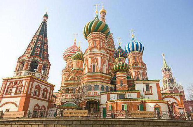 Shatrovye templomok Oroszországban: példák