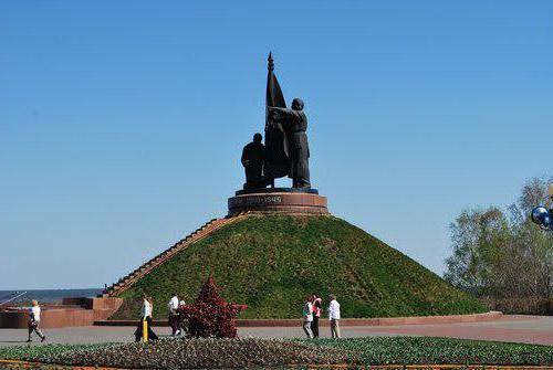 Katonai dicsőség emlékműve (Cheboksary): leírás és fotó
